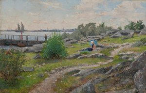 A. Lindman, Sahilde by Axel Lindman