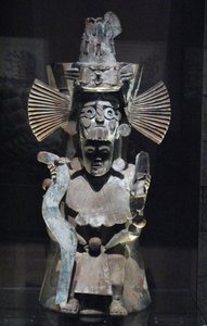 Tanrı Tlaloc, Tlahuac, Geç Postklasik dönem, c.1500 şeklinde tütsü brülörü by Aztec