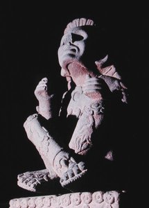 Xochipilli (ayrıca bkz. 217529), Geç Klasik Dönem (1300-1521) (taş) by Aztec Aztec