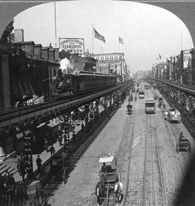 Bowery, New York, ABD, 1900.