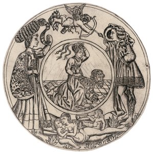 Aristoteles ve Phyllis, genç bir adam ve Eros