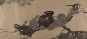Lotus göletindeki kuşlar, ca. 1690.