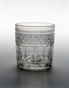 Bardak, c. 1825 (sülfit kameo portreli kurşun cam) by Bakewell and Page