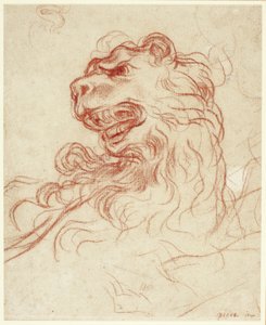 Aslan Başı Çalışması by Baldassare Franceschini