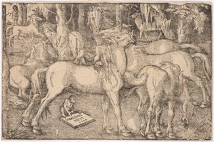 Yedi At Grubu, 1534. by Baldung