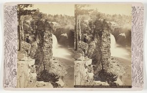 Ausable Chasm - Birmingham Falls, Block Point