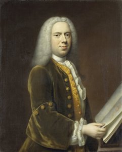 Bir Adamın Portresi, muhtemelen Cornelis Troost (1696-1750) by Balthasar Denner