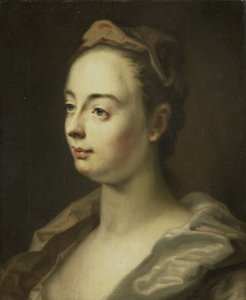 Bir Kadının Portresi by Balthasar Denner