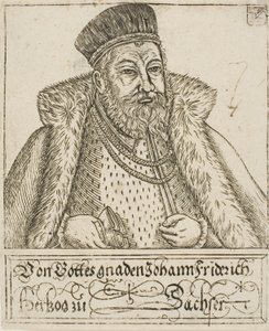 Johann Friedrich, Sakson Dükleri ve Seçmenlerinden by Balthasar Jenichen