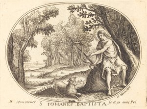 Aziz John the Baptist by Balthasar Moncornet