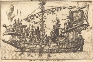 Bacchus liderliğindeki Orpheus