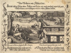 Havuzlar ve balık havuzları, Petrarch, Glück und Unglück Spiegel