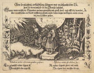 Dikkatli takdir, ağırlık ve erdemin zahmetinden, özellikle alçakgönüllülükten..., 1652. by Balthasar Schwan