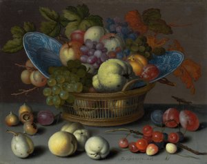 Meyve Sepeti, c. 1622. by Balthasar van der Ast