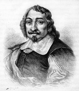Samuel de Champlain, Fransız kaşif ve sömürgeci (v. 1567-1635). Kanada sömürgecisi. Moncornet tarafından yapılan ciddi bir portreden sonra 1830