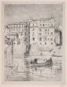 Tiber boyunca feribot by Balzer Dahl