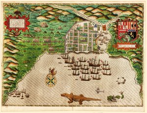 Domingo, Drakes West Indian Voyage 1585 - 86, pub