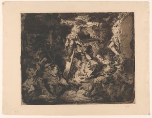 İsa çarmıhta by Barbara Elisabeth van Houten (signed by artist)
