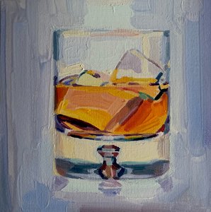 Viski içmeyi seviyor, 2019 by Barbara Hoogeweegen