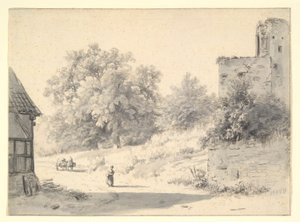 Manzara by Barend Cornelis Koekkoek