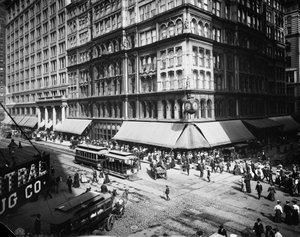 Marshall Field & Company, Chicago, Illinois, ABD, c.1905 (s/b fotoğraf)