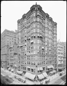 Tacoma Binası, Chicago, Illinois, ABD, 1905 dolayları (s/b fotoğraf)