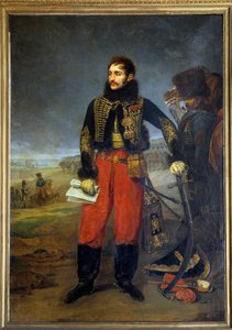 Prusya Seferi: “”Portre en pied du Comte de Lasalle, general de Division (1775-1809), Stettin (Szczecin) garnizonunun 30 Ekim 1806