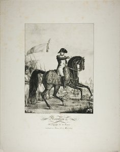 Napolyon, İyi Adamları eşliğinde, 1 Mart 1815'te Fransa'ya Döndü. by Baron François Pascal Simon Gérard