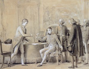 The Signing of the Concordat between France and the Holy See, 15th July 1801  by Baron François Pascal Simon Gérard