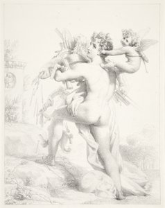 Her şeyi tutan, kaybeder by Baron Pierre Narcisse Guerin