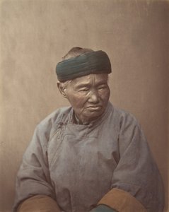 [Yaşlı Bir Çinli Kadının Portresi], 1870