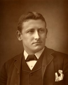 Austin Brereton, İngiliz yazar, 1886 by Barraud