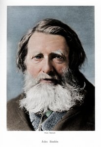 John Ruskin, İngiliz eleştirmen, şair ve sanatçı, c1880
