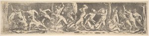 Banner kopyası için savaş, 16. yüzyılın başlarında. by Barthel Beham