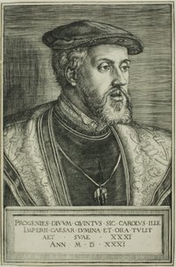İmparator Charles V by Barthel Beham