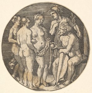 Paris nüshasının hükmü, 16. yüzyıl by Barthel Beham