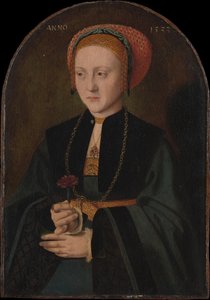 Bir Kadının Portresi, 1533. by Bartholomaeus Bruyn the Elder