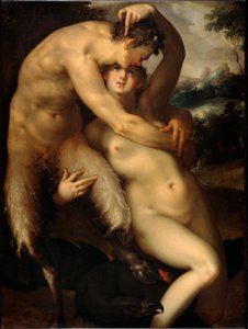 Jüpiter ve Antiope (resim, c.1596)