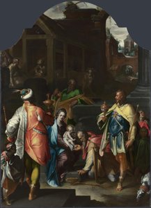 Kralların Hayranlığı, yaklaşık 1595 by Bartholomaeus Spranger