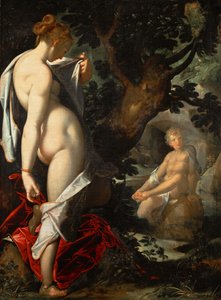 Su Perisi Salmacis ve Hermaphroditus, yaklaşık 1580-1582