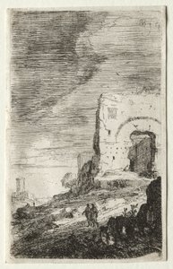 Caracalla Hamamları by Bartholomeus Breenberg