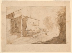 İtalyan Köyü by Bartholomeus Breenbergh