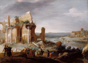 Musa ve Harun Mısır Nehirlerini Kana Çeviriyor, 1631