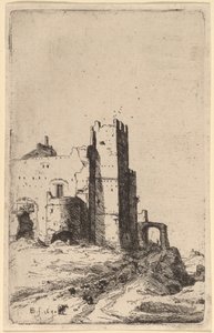 Frascati yakınlarındaki Leoni Kasabası by Bartholomeus Breenbergh