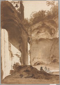 Tivoli'deki Maecenas Villası by Bartholomeus Breenbergh