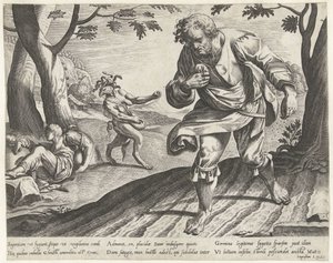 Buğday arasındaki dara benzetmesi by Bartholomeus Willemsz. Dolendo (attributed to)