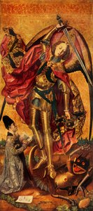 Aziz Michael Şeytana Karşı Zaferler, 1468, 1946. by Bartolomé Bermejo