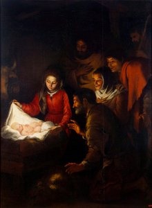 Çobanların Tapınması, c1650. by Bartolomé Esteban Murillo