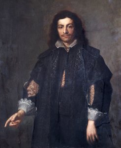 Bilinmeyen Bir Adam, 1650'lerin ortası (tuval üzerine yağlı boya) by Bartolomé Esteban Murillo