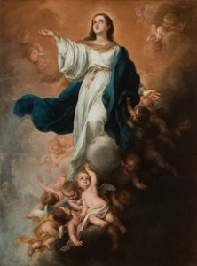 Walpole Immaculate Conception, c.1680 (tuval üzerine yağlıboya) by Bartolomé Esteban Murillo